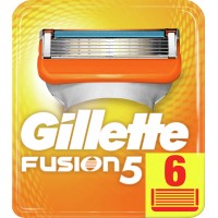Сменные картриджи для бритья Gillette Fusion5 6 шт (цена за 1шт) (7702018561636)
