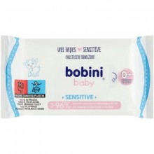 Влажные салфетки для детей Bobini Sensitive 60 шт (5900465238640)