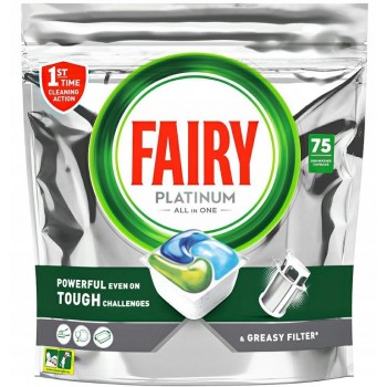 Таблетки для посудомоечной машины Fairy Platinum 75 шт (цена за 1шт) (8001841960289)