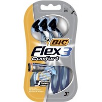 Станки бритвенные BIC Flex 3 Comfort 3 шт (3086123363786)