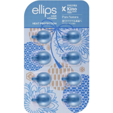 Витаминные капсулы для волос Ellips Сила Лотоса экстрактом голубого лотоса 8 шт (8993417301018)