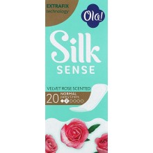 Ежедневные прокладки Ola! Silk Sense Daily Deo Бархатная роза 20 шт (5292976000138)
