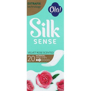 Щоденні прокладки Ola! Silk Sense Daily Deo Оксамитова троянда 20 шт (5292976000138)