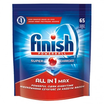 Таблетки для посудомоечной машины Finish FINISH All in 1  65 шт (5900627066654) 