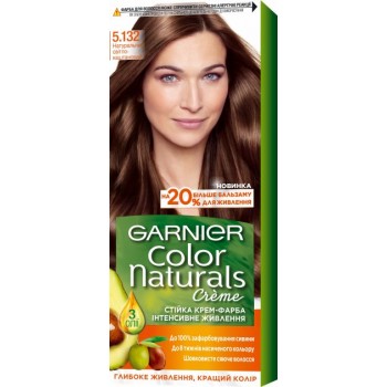Краска для волос Garnier Color Naturals 5.132 Натуральный Светло-Каштановый (3600541914933)