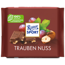 Шоколад Ritter Sport Trauben Nuss 100 г (4000417602213)