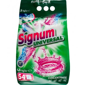 Стиральный порошок Signum Universal 4.5 кг (590030878418)