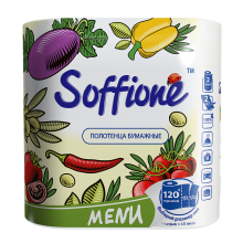 Бумажные полотенца Soffione Menu 2 шт (4820003833209)