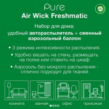 Автоматический освежитель Air Wick Freshmatic Весеннее настроение 250 мл (5900627070293)