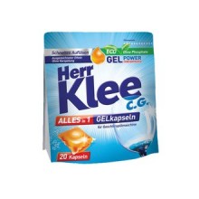 Гель-капсули для посудомийної машини Herr Klee Alles in 1 (4260418930177)