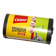 Пакети для сміття Chisto Strong 60 л 30 шт (4823098408000)