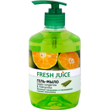 Мыло жидкое Fresh Juice Зеленый мандарин и пальмароза 460 мл (4823015937217)