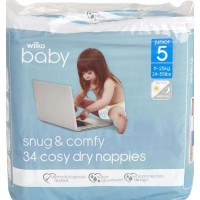 Підгузки Wilko Baby Cosy Dry 5 (11-25 кг) 34 шт (04675303)