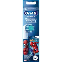 Сменная насадка для детской электрической зубной щетки Oral-B Spiderman 3+ 4 шт (8006540806111)
