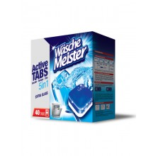 Таблетки для посудомоечной машины Wäsche Mesiter Active Tabs 5in1  40шт (4260418930689)