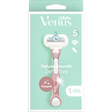 Станок для бритья женский Gillette Venus Deluxe Smooth Sensitive (7702018571512)