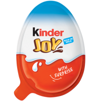 Шоколадное яйцо Kinder Сюрприз Joy Blue Edition для мальчиков 20 г (80974482)