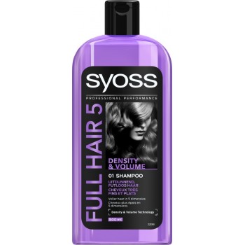Шампунь SYOSS Full Hair 5 для тонкого і позбавленого об'єму волосся 500 мл (9000100906142)