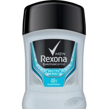 Дезодорант чоловічий Rexona твердий 50 мл Екстрасвіжість (96005378)