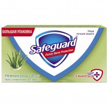Мыло Safeguard Нежный уход Алоэ 125 г (4015400930440)