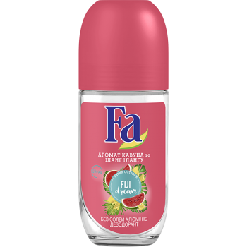 Дезодорант Fa Fiji Dream аромат кавуна і іланг-ілангу 50 мл (4015100209082)