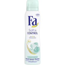 Дезодорант-аерозоль Fa Soft&Control Свіжий аромат жасмину 150 мл (4015100190007)