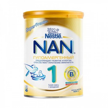 Суміш Nestle NAN Гіпоалергенний 1 з народження 400 г (7613031251728) 
