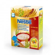 Безмолочная каша Nestle Помогайка Рисовая с плодами рожкового дерева с 5 месяцев 200 г (7613032327880) 