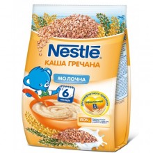 Молочная каша Nestle Гречневая с бифидобактериями с 6 месяцев 180 г (7613035708426) 