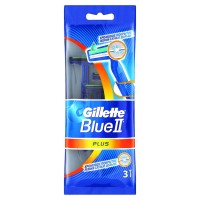 Станки для гоління Gillette Blue II Plus 3 шт (3014260265861)