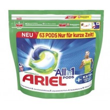 Гелеві капсули для прання Ariel All-in-1 Pods Universal 63 шт (ціна за 1 шт) (8001841881553)