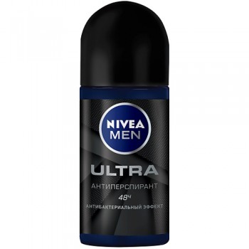 Дезодорант кульковий NIVEA ULTRA антибактеріальний ефект 50 мл (4005900494634)