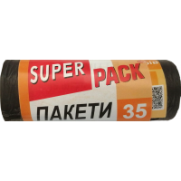 Пакеты для мусора Super Pack 35 л 15 шт (4820202510499)