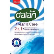 Мило туалетне Dalan Fresh&Care Океанський бриз екопак 5x90г (8690529522552)