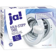 Таблетки против накипи для стиральных машин Ja! 51 шт х 12 г (цена за 1 шт) (4337256390217)