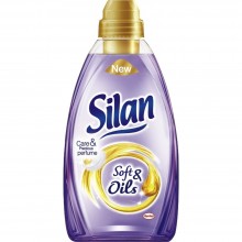 Ополаскиватель для тканей Silan 1,500 л Soft&Oils лиловый