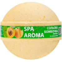 Сольова бомбочка для ванни Bioton Spa&Aroma Абрикос та олія М'яти 200 г (4820026156095)