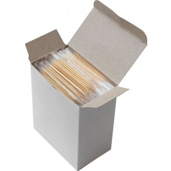Зубочистки бамбуковые в индивидуальной упаковке 1000 штук (6936805452185)