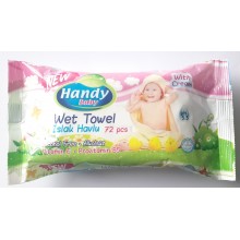 Влажные салфетки для детей Handy Baby  72 шт  (8697940290220)