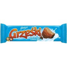 Вафли Grzeski с Молочным шоколадом 36 г (5900394006235)