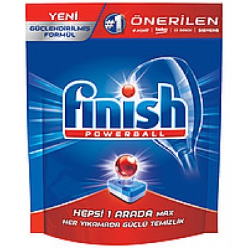Таблетки для посудомоечной машины Finish Powerball  50шт  (8690570545135) 