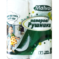 Бумажные полотенца Malvar Девочка 2 слоя 2 шт (4820227530274)