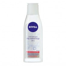 Средство для снятия макияжа Nivea 200 мл 3в1 мицеллярная вода для сухой кожи