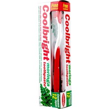 Зубная паста Coolbright Moringa 130 мл + зубная щетка (6932759368114)
