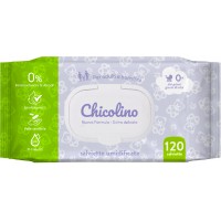 Влажные салфетки для новорожденных Chicolino с клапаном 120 шт (4823098411772)