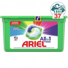 Гелевые капсулы для стирки Ariel Pods Color & Style 37 шт (цена за 1 шт) (8006540084809)