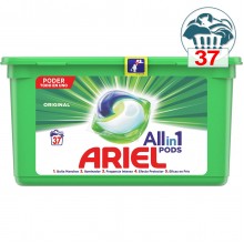 Гелеві капсули для прання Ariel Pods Original 37 шт (ціна за 1 шт) (8006540084861)