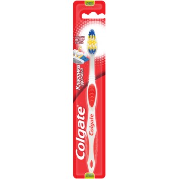 Зубна щітка Colgate Класика Плюс середня (8590232000050)