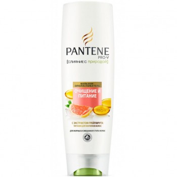 Бальзам для волос Pantene Pro-V  Слияние с природой Очищение и Питание 250 мл (4084500673823)