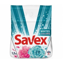 Пральний порошок Savex Automat  Whites & Colors 1.2 кг (3800024018305)